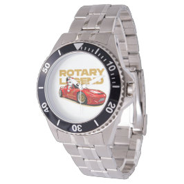 RED DRIFT RACING ROTARY LEGEND ANIME STIJL HORLOGE