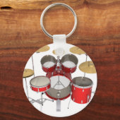Red Drum Kit: Sleutelhanger (Voorkant)