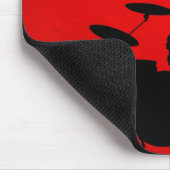 Red Drum Vector Muismat (Hoek)