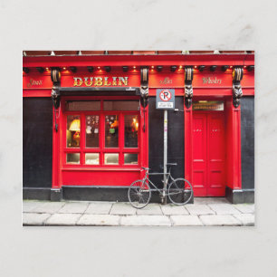 Red Dublin Pub Briefkaart