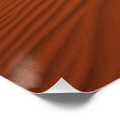 Red Dune Horizon – Sunlit Desert Path Poster Perfect Poster (Hoek)