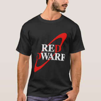 Red Dwarf Distress Logo Pocket Position Essenti T-shirt