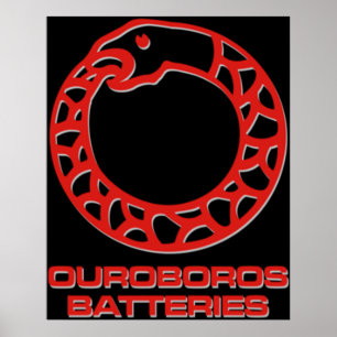 Red Dwarf - Ouroboros Batteries Poster