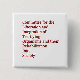 Red Dwarf Vierkante Button 5,1 Cm