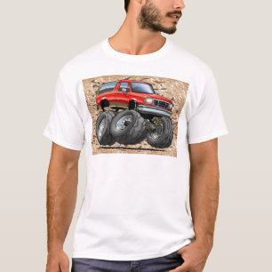 Red Eddie Bauer Bronco T-shirt