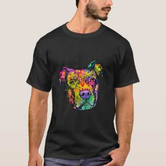 Red een hond t-shirt