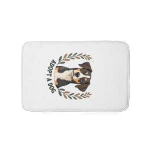 Red een Leven Adopt een Hond Vintage Reddingshond Badmat