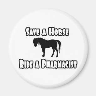 Red een paard, Ride a Pharmacist Magneet