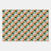 Red Eft Oranje Salamander Animal Pattern Inpakpapier Vel (Voorkant 3)