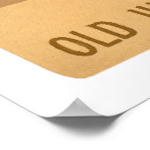 Red Ehret Baseball Kaart 1889 Poster (Hoek)