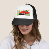 Red Elan S4 Trucker Pet (In situ)