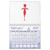 Red Elephant Calendar Kalender (Feb 2027)