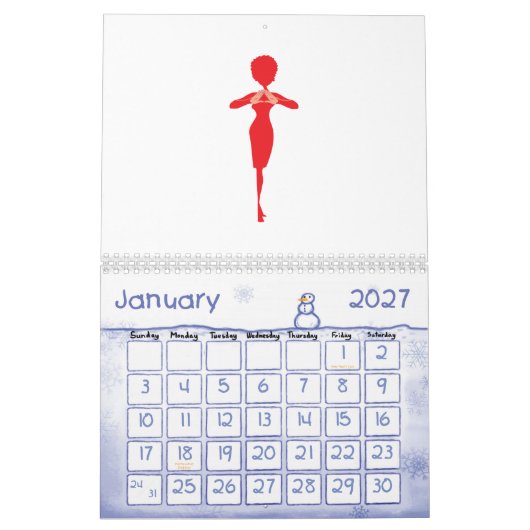 Red Elephant Calendar Kalender (Jan 2027)