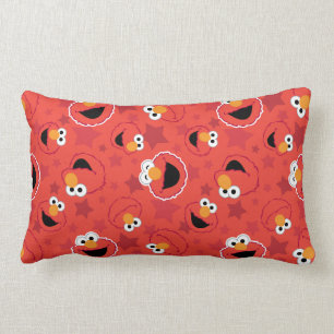 Red Elmo Faces Pattern Kussen