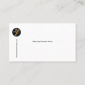 Red Embaas Gold Letter-A PR Visitekaartje (Achterkant)