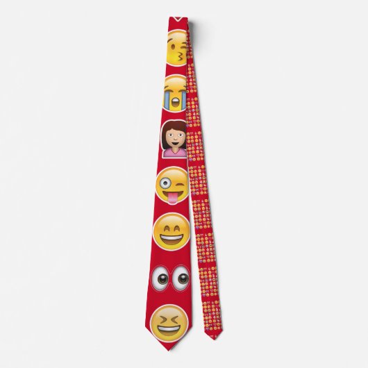 red emoji cravate (Devant)