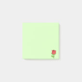 Red Emoji Tulip Post-it® Notes (Voorkant)