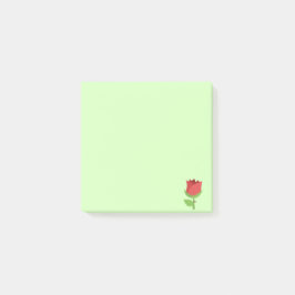 Red Emoji Tulip Post-it® Notes