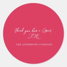 Red Employee Appreciation Event