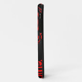 Red en Black Yin Yang Dragons Case-Mate iPhone Case (Achterkant/links)