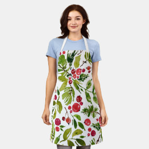 Red en Green Apron Schort