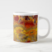 Red en yellow Crayloa Jasper Extra Grote Beker (Rechts)