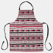 Red Ethnic Aztec Schort (Voorkant)