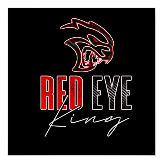 Red Eye King Perfect Poster (Voorkant)