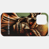 Red Eye Monster Comic Book Stijl Case-Mate iPhone Case (Achterkant (horizontaal))