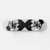 Red Eye Preacher Skeleton Schaats Board Skateboard (Horizontaal)