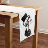 Red Eye Skeleton Korte Tafelloper (Voorbeeld)