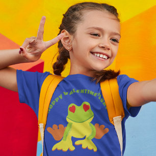Red Eyed Tree Frog Hoppy Valentijnsdag T-shirt