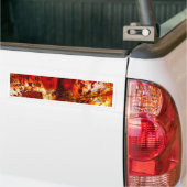 Red Face Graffiti Bumpersticker (Op Truck)