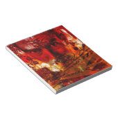 Red Face Graffiti Notitieblok (Schuin)