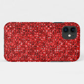 Red Faux Jewels iPhone 5 Hoesje (Achterkant (horizontaal))