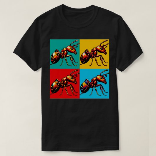 Red Fire Ant Cool Insect T-shirt (Design voorkant)