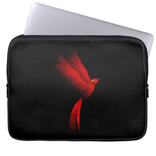 Red Fire Bird Laptop Sleeve