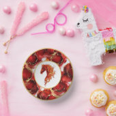 Red Fire Horse Papieren Kommen (Feest)