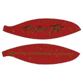 Red Fire Sparks Overlay Naam Quote Basketbal (Panelen)