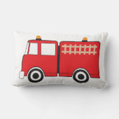 Red Fire Truck Kussen (Achterkant)
