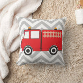 Red Fire Truck Kussen (Deken)
