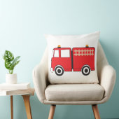 Red Fire Truck Kussen (Stoel)