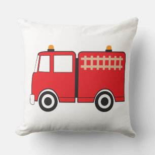 Red Fire Truck Kussen