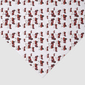 Red Fire Truck Pattern Tissuepapier (Detail)