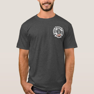 Red Fire Truck Rescue T-Shirt