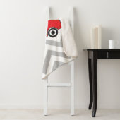 Red Fire Truck Sherpa Deken (In situ)