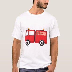 Red Fire Truck T-shirt