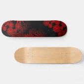 Red Fireworks Skateboard (Horizontaal)