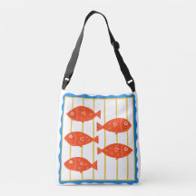 Red Fish Nautisch Tas