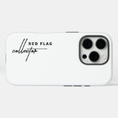 Red Flag Collector \ Case-Mate iPhone Case (Achterkant (horizontaal))